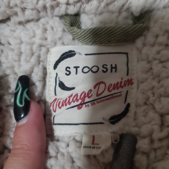 Sherpa lined denim jacket - Picture 3 of 4